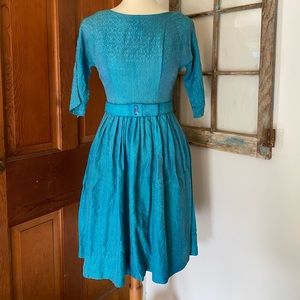 Vintage textured dress